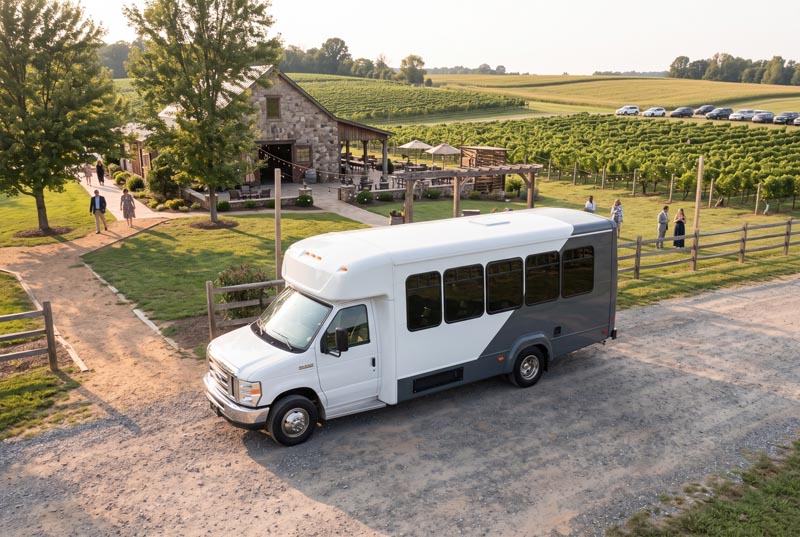 Wedding Shuttle Bus Services in Nashville, TN